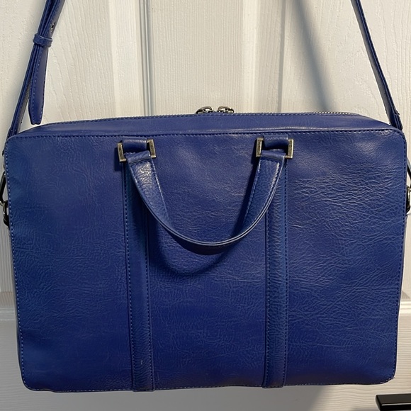 Matt and Nat Laptop bag blue Vegan Briefcase style bag - Picture 6 of 12
